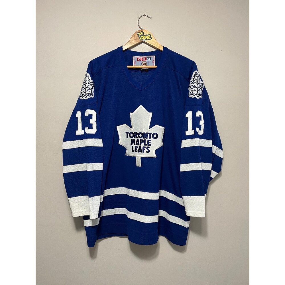 Vintage Mats Sundin Toronto Maple Leafs NHL CCM Jersey